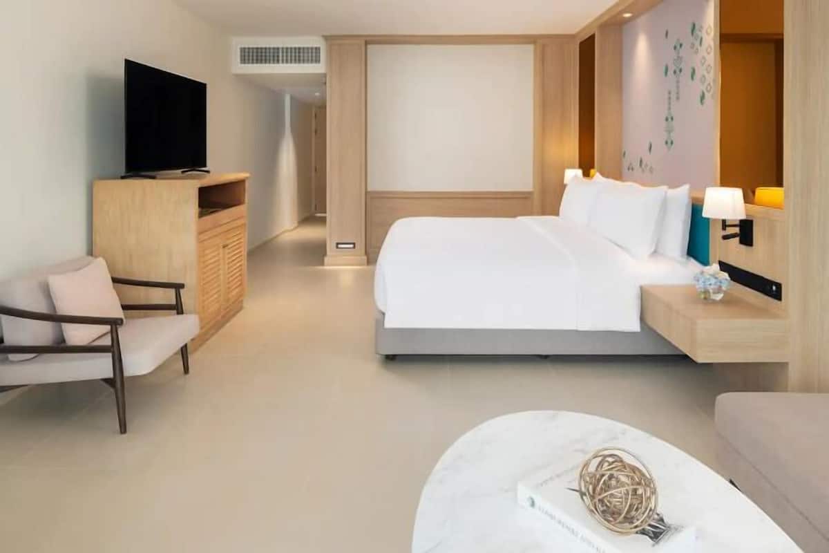 In-room safe, desk, blackout curtains, soundproofing