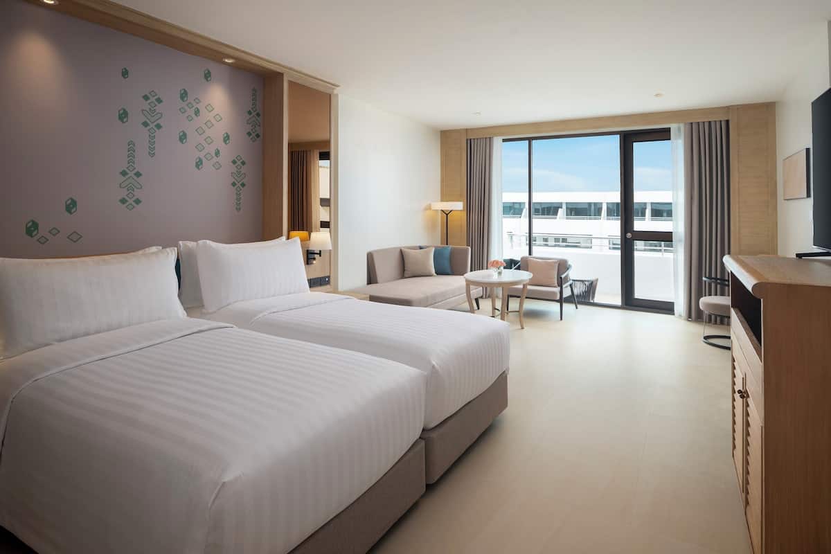 Camera Grand con 2 letti singoli (Premier) | Vista balcone