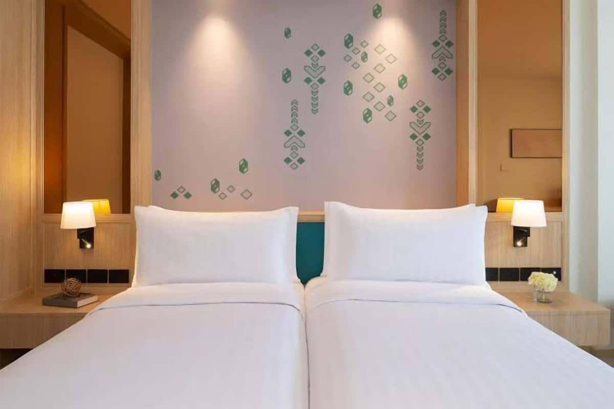 In-room safe, desk, blackout curtains, soundproofing