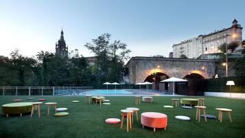 Seasonal outdoor pool