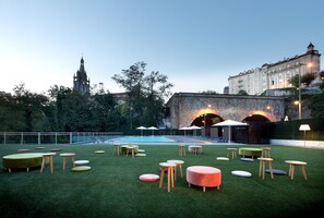 Seasonal outdoor pool