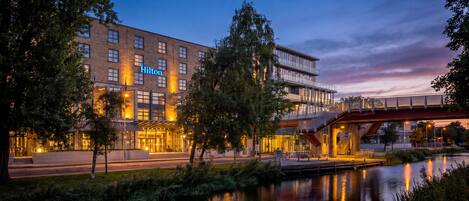 Front of property - evening/night