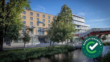Front of property – evening/night