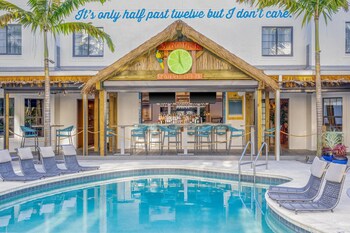 Poolside bar at Compass by Margaritaville Hotel Naples