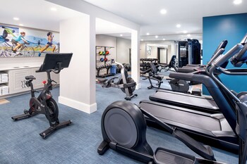 Fitness center at Compass by Margaritaville Hotel Naples