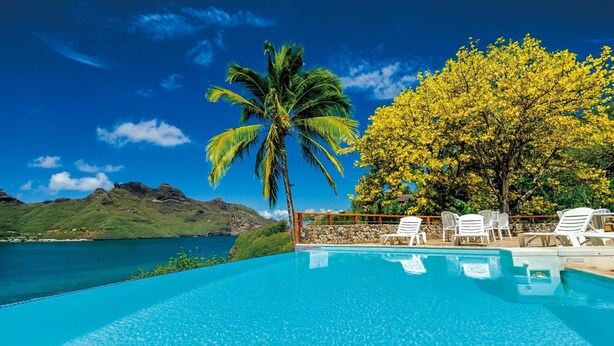Outdoor pool - Nuku Hiva Keikahanui Pearl Lodge (Nuku Hiva)