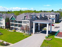 Fachada de la propiedad