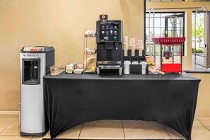 Free daily on-the-go breakfast