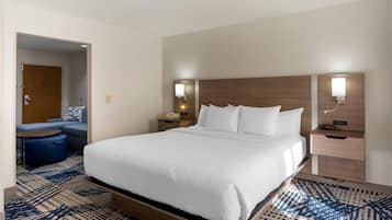 In-room safe, iron/ironing board, free WiFi, bed sheets