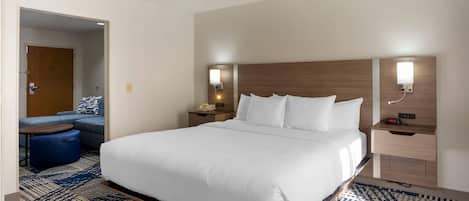 客房內保險箱、熨斗/熨衣板、免費無線上網、床單