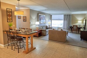 Suite Deluxe | Coin séjour