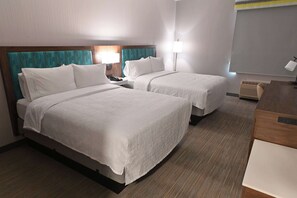 Two queen beds non smoking | Minibar, in-room safe, iron/ironing board, cribs/infant beds