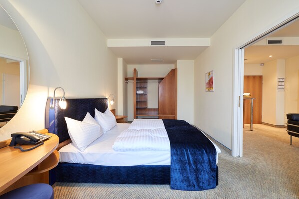 1 Schlafzimmer, Allergikerbettwaren, Minibar, Zimmersafe