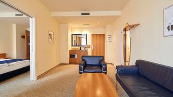 Prestige Apartment | Stue | LCD-tv