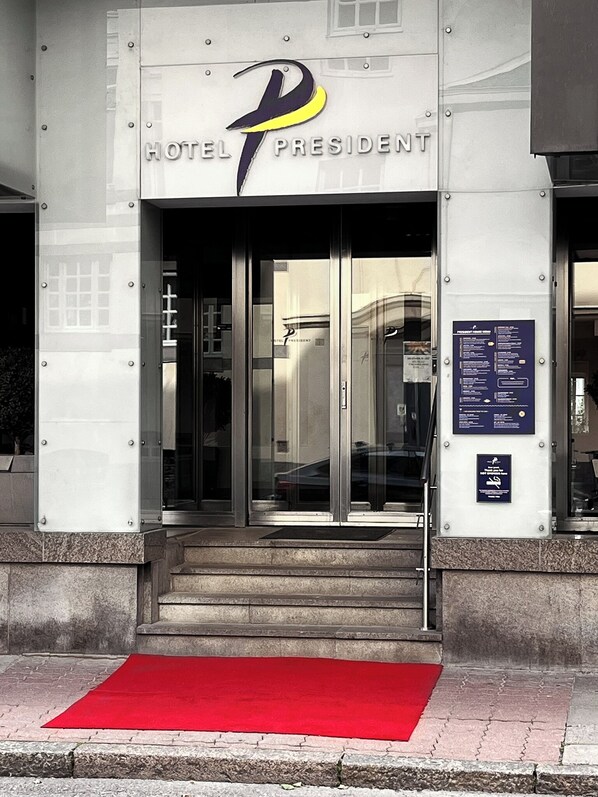 Façade de l’hébergement