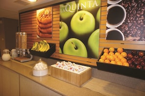 Free daily continental breakfast