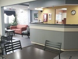 Sala de estar en el lobby