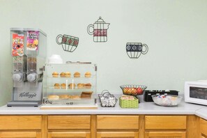 Petit déjeuner continental compris tous les jours