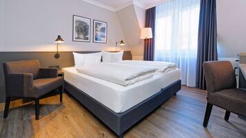 Comfort-Doppelzimmer | 1 Schlafzimmer, Zimmersafe, Schreibtisch, Verdunkelungsvorhänge