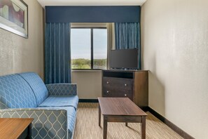 In-room safe, desk, blackout curtains, iron/ironing board