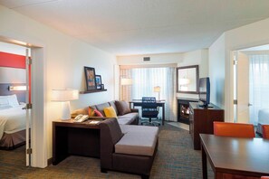 Flat-screen TV, pay movies