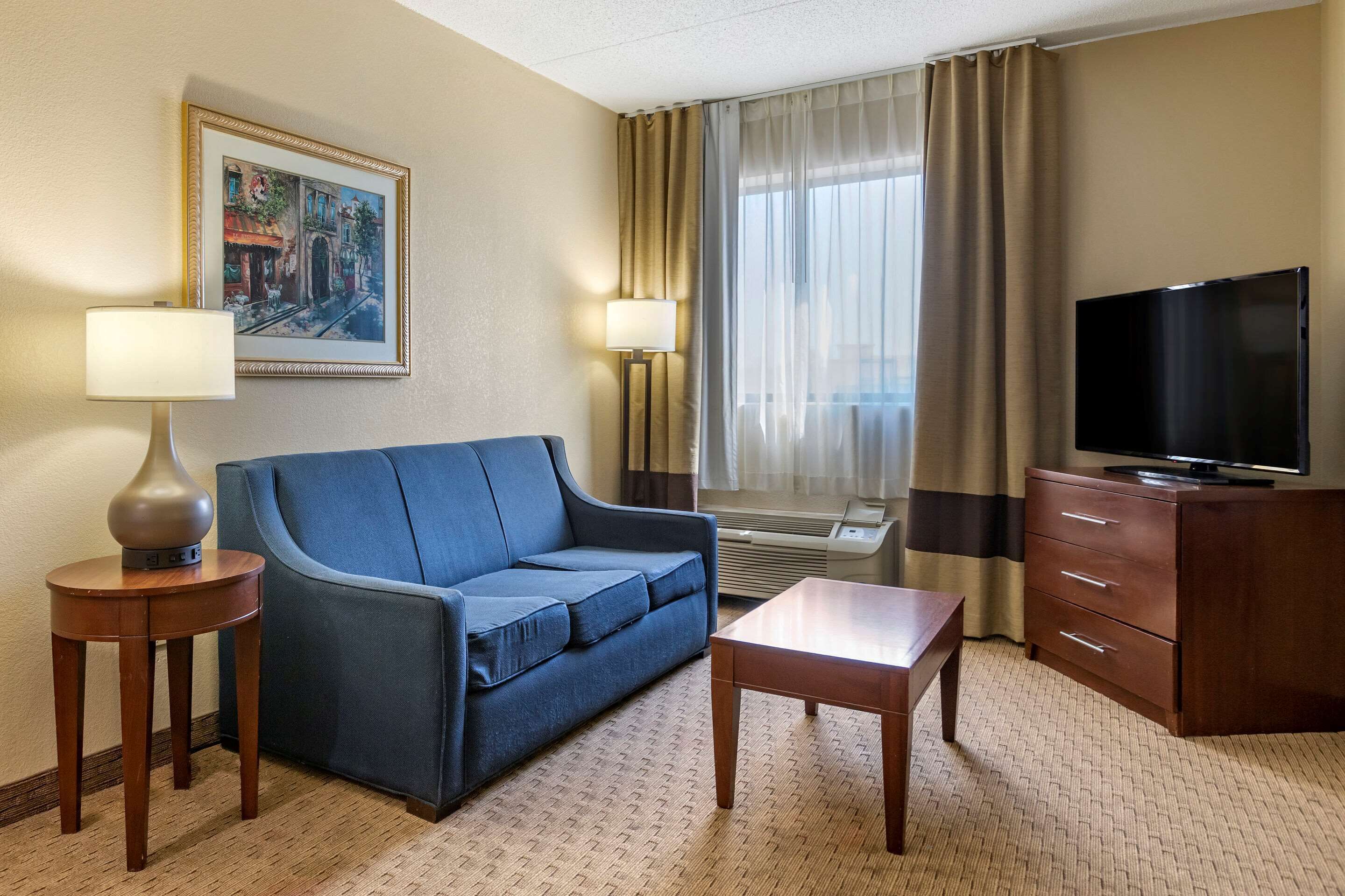 Suite, Multiple Beds, Non Smoking | Desk, blackout drapes, soundproofing, iron/ironing board