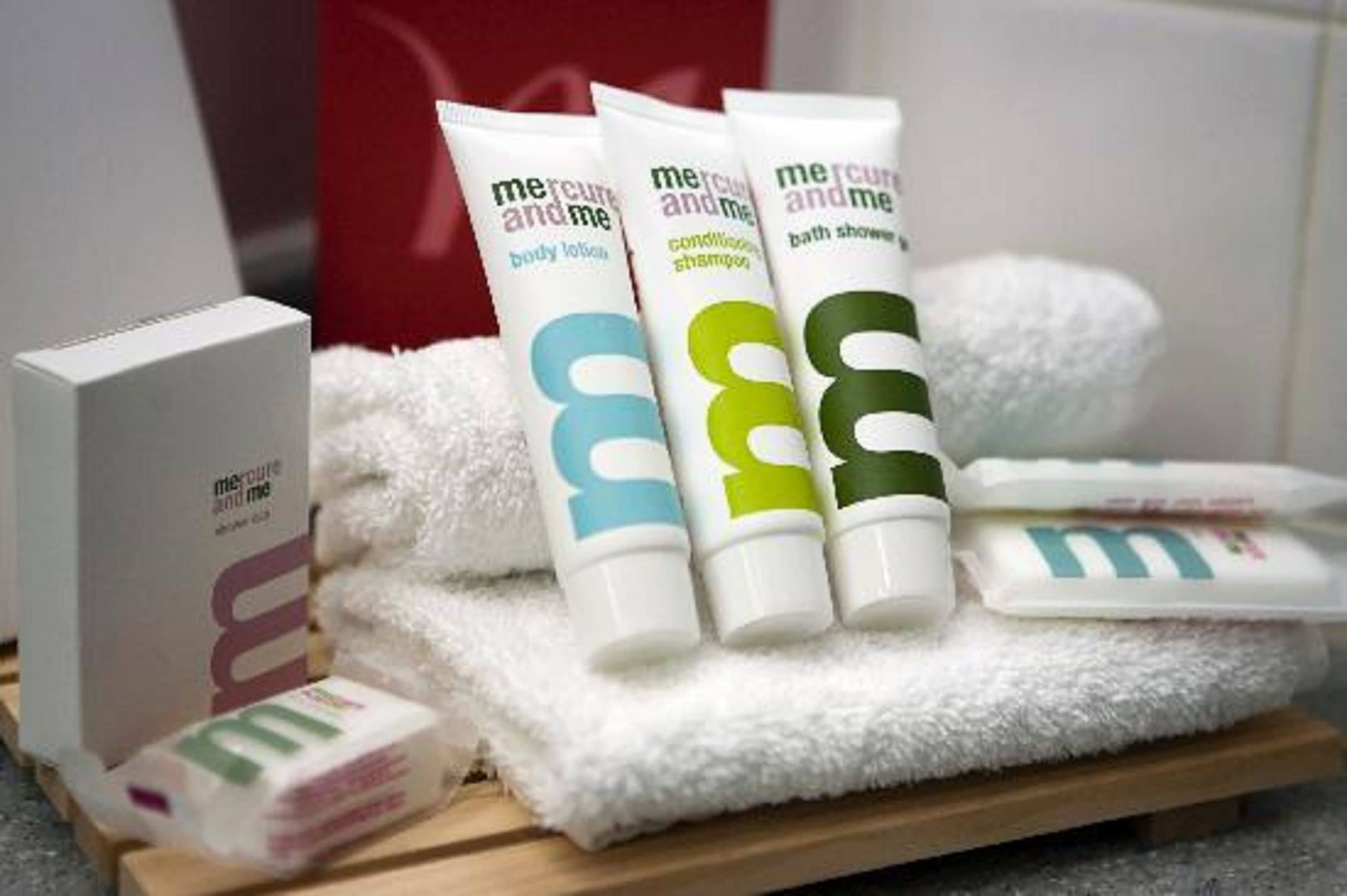 shower, rainfall showerhead, eco-friendly toiletries, hair dryer