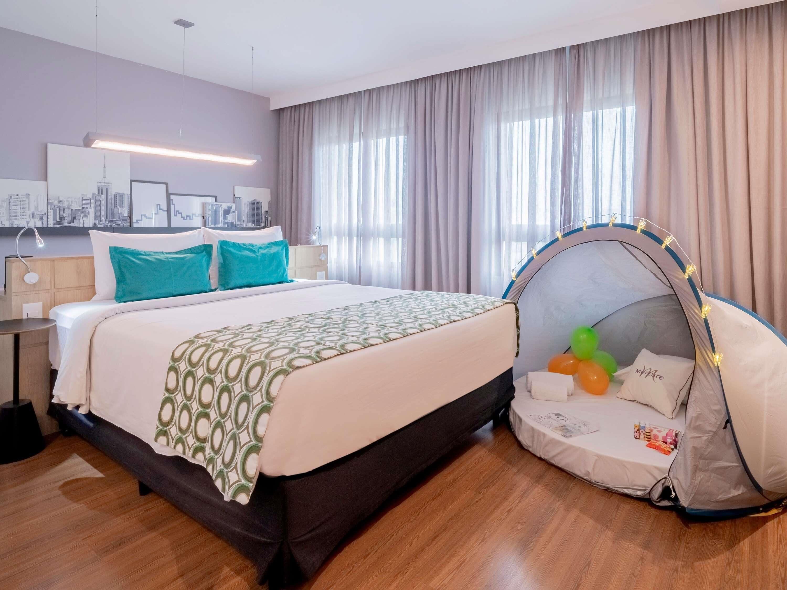 1 habitación, minibar, caja de seguridad en la habitación y escritorio 