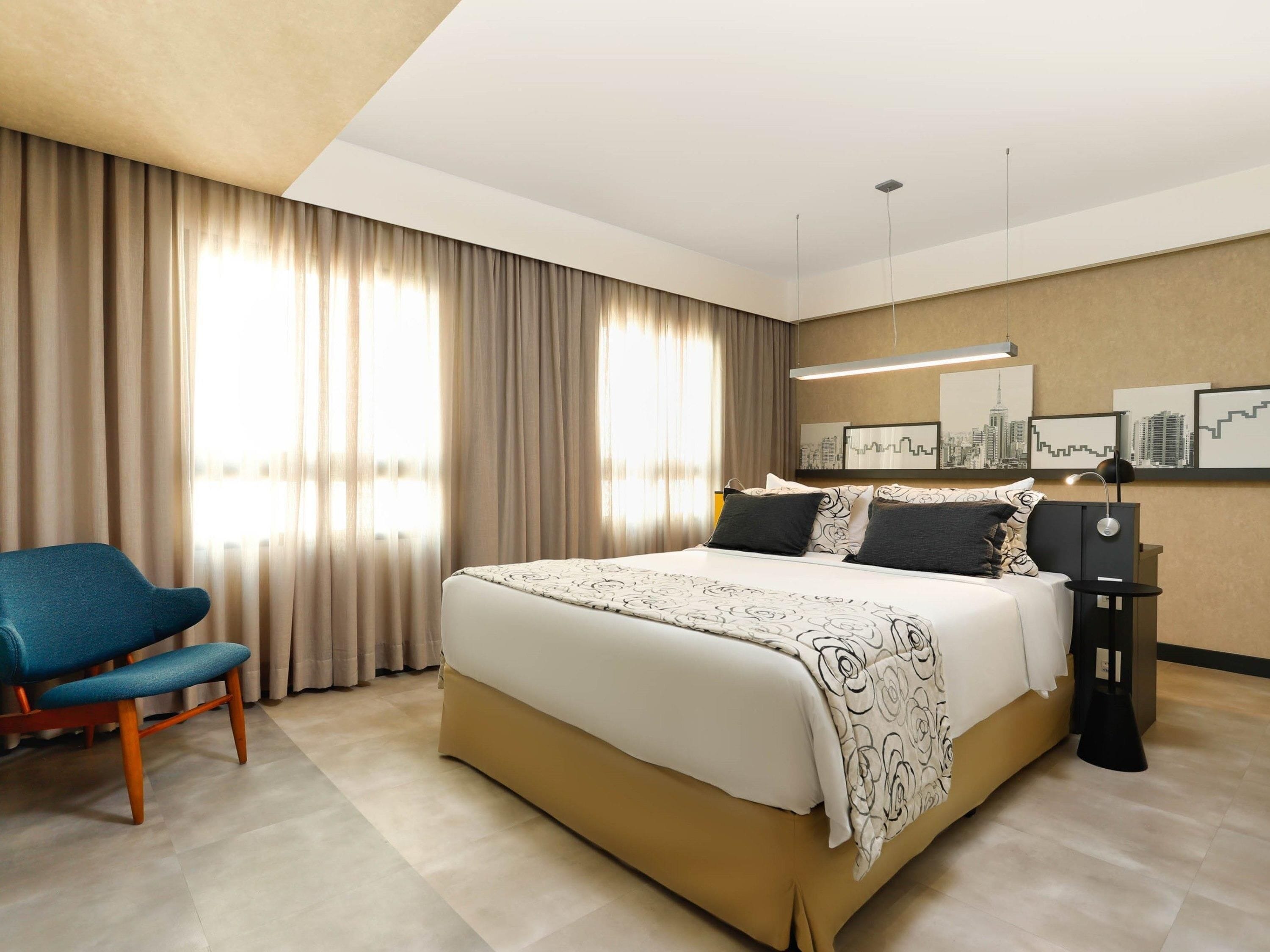 1 bedroom, minibar, in-room safe, desk