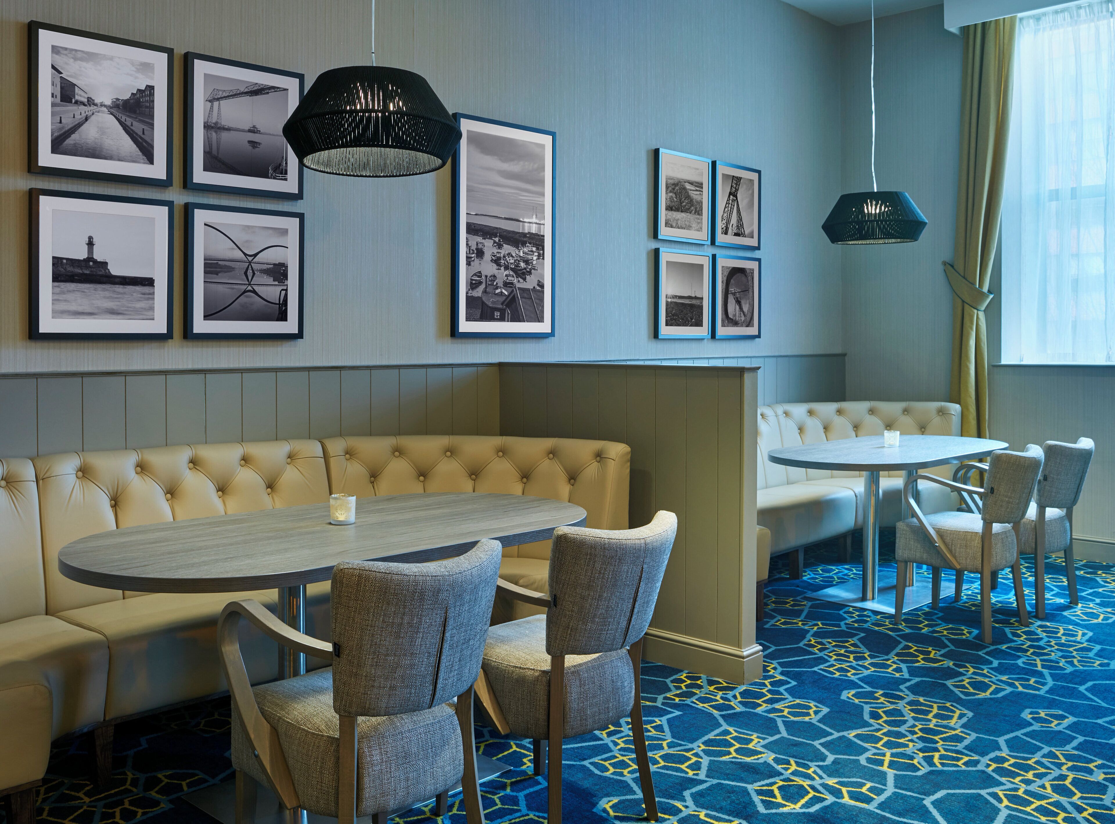 breakfast, lunch, dinner served; british cuisine