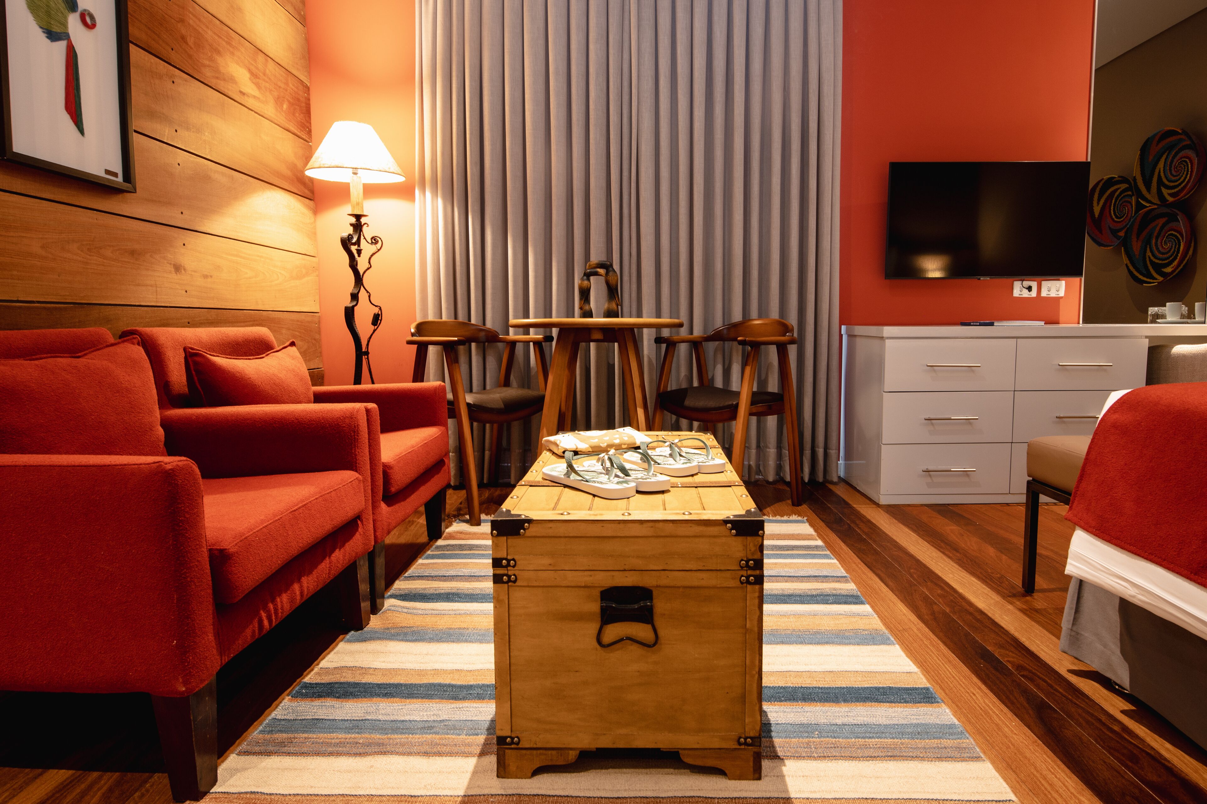 suíte master | 1 bedroom, premium bedding, pillow-top beds, minibar