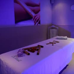 Sauna, hot tub, steam room, body treatments, hot stone massages