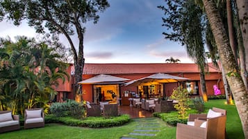 Área externa para casamento