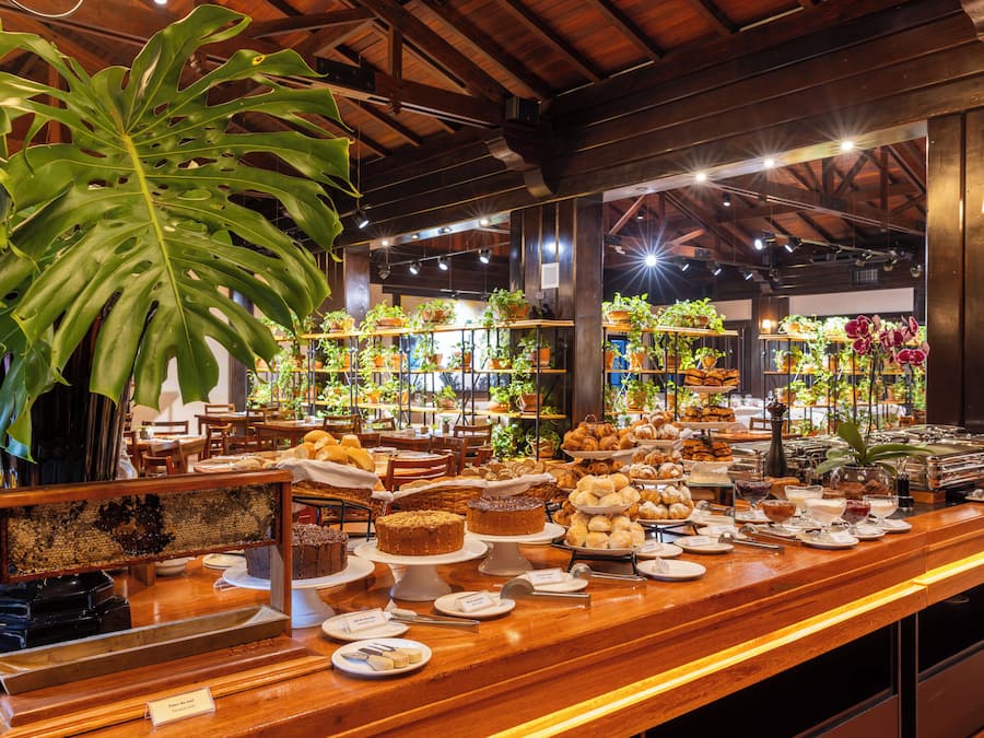 Frokostbuffé er inkludert hver dag