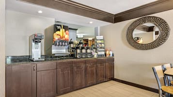 Free daily continental breakfast