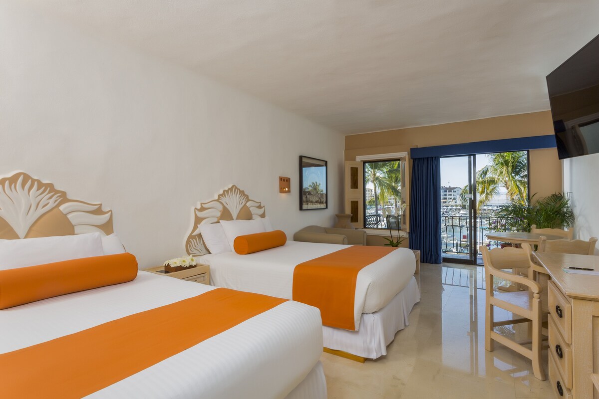 In-room safe, blackout curtains, iron/ironing board, bed sheets