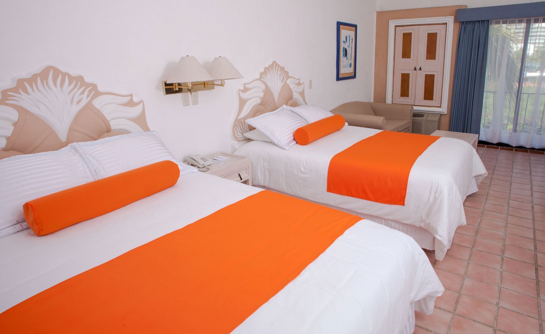 In-room safe, blackout drapes, iron/ironing board, bed sheets