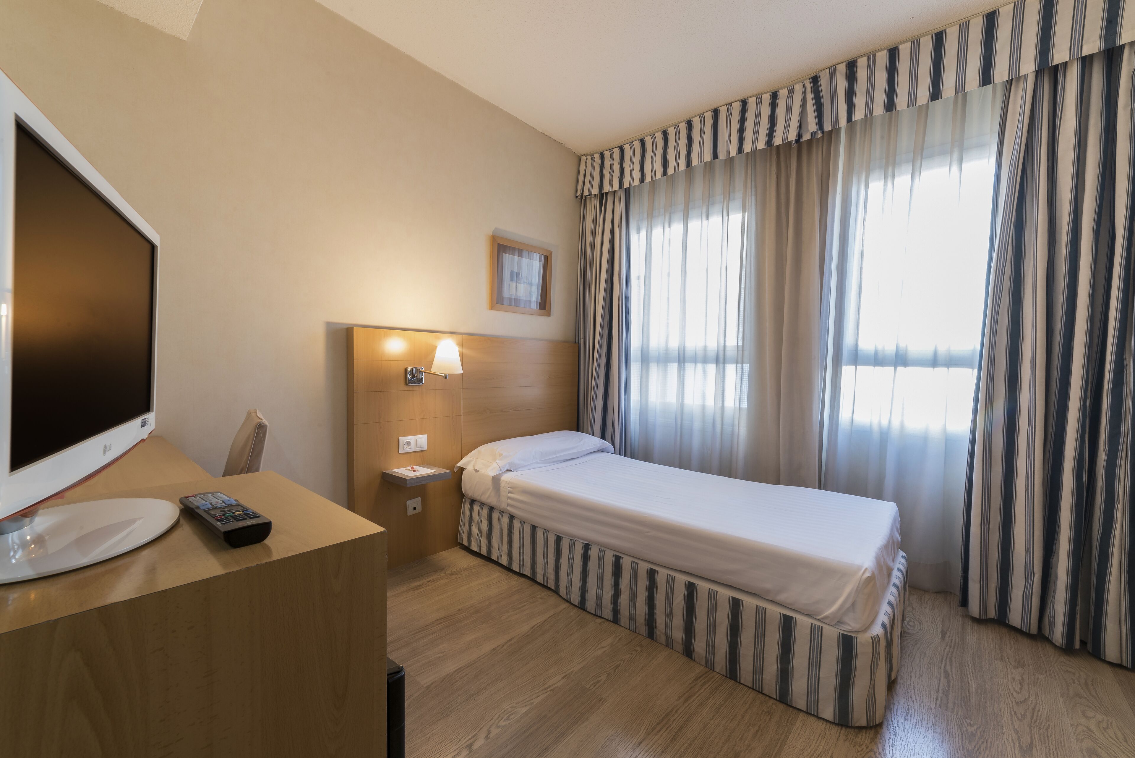 Minibar, in-room safe, desk, blackout curtains