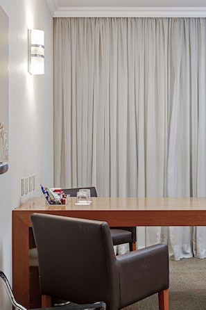 Superior Double Room | Minibar, in-room safe, laptop workspace, blackout curtains