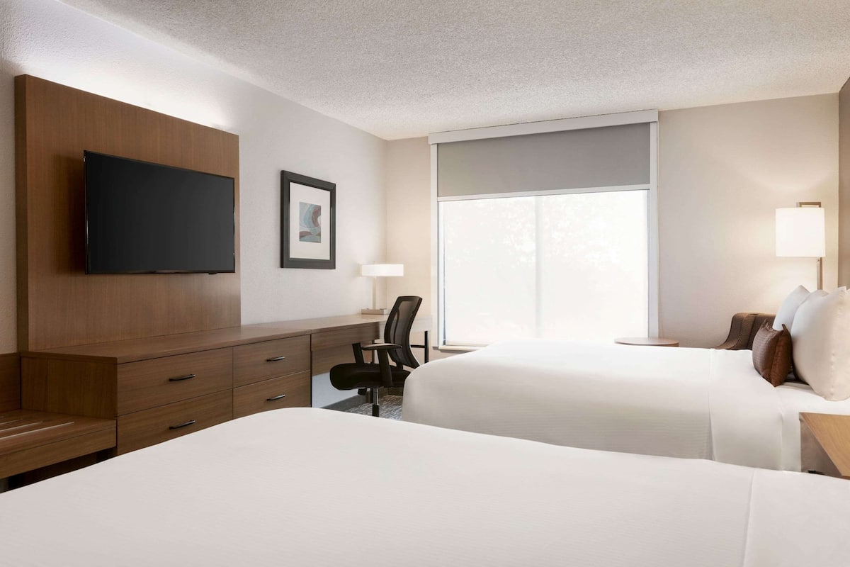Room, 2 Queen Beds, Accessible, Non Smoking (Mobility) | Premium bedding, in-room safe, individually decorated
