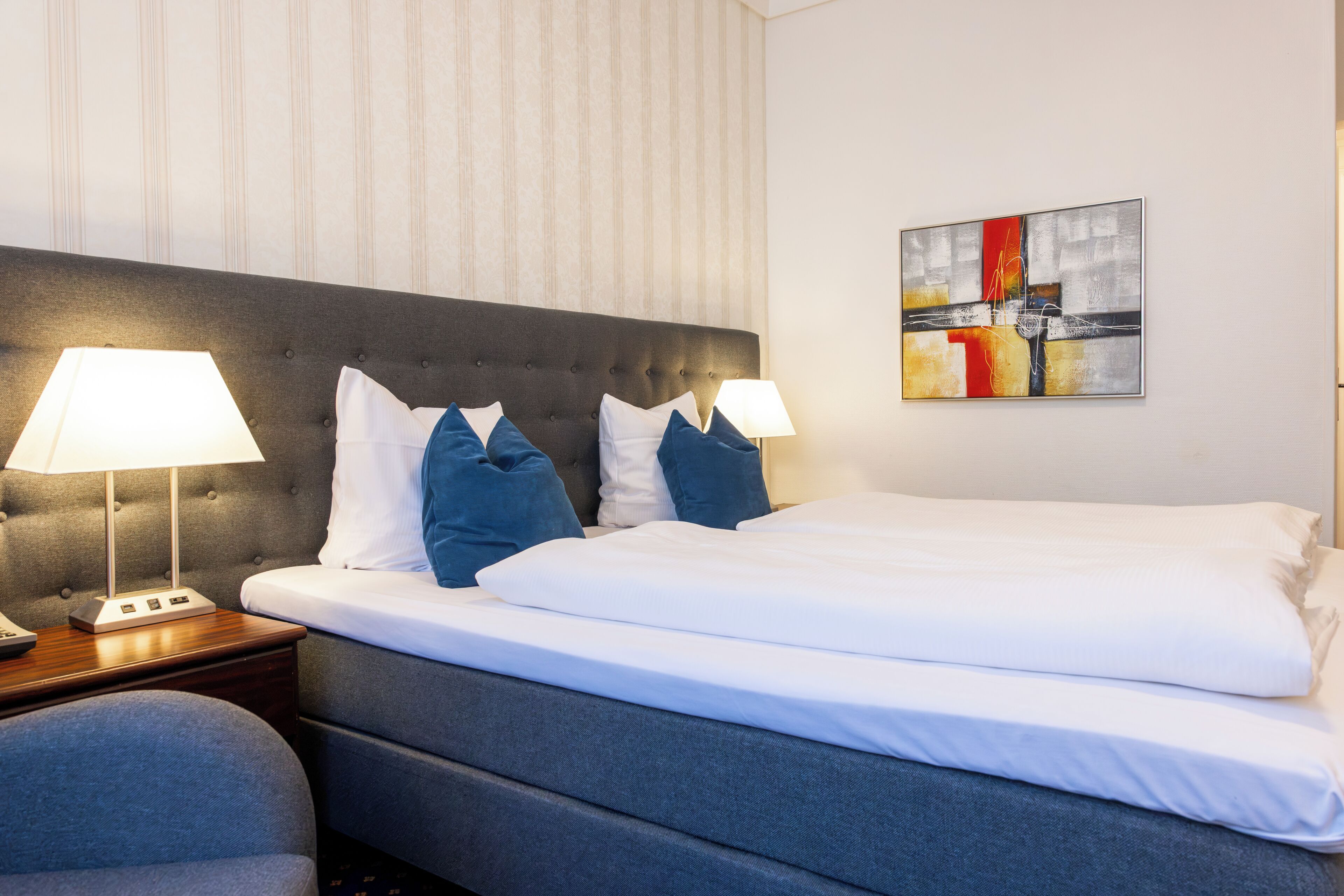 Double Room, 1 Double Bed | Hypo-allergenic bedding, desk, free WiFi, bed sheets