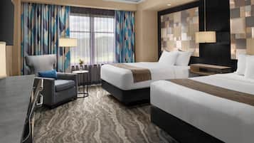 Premium bedding, pillowtop beds, minibar, in-room safe