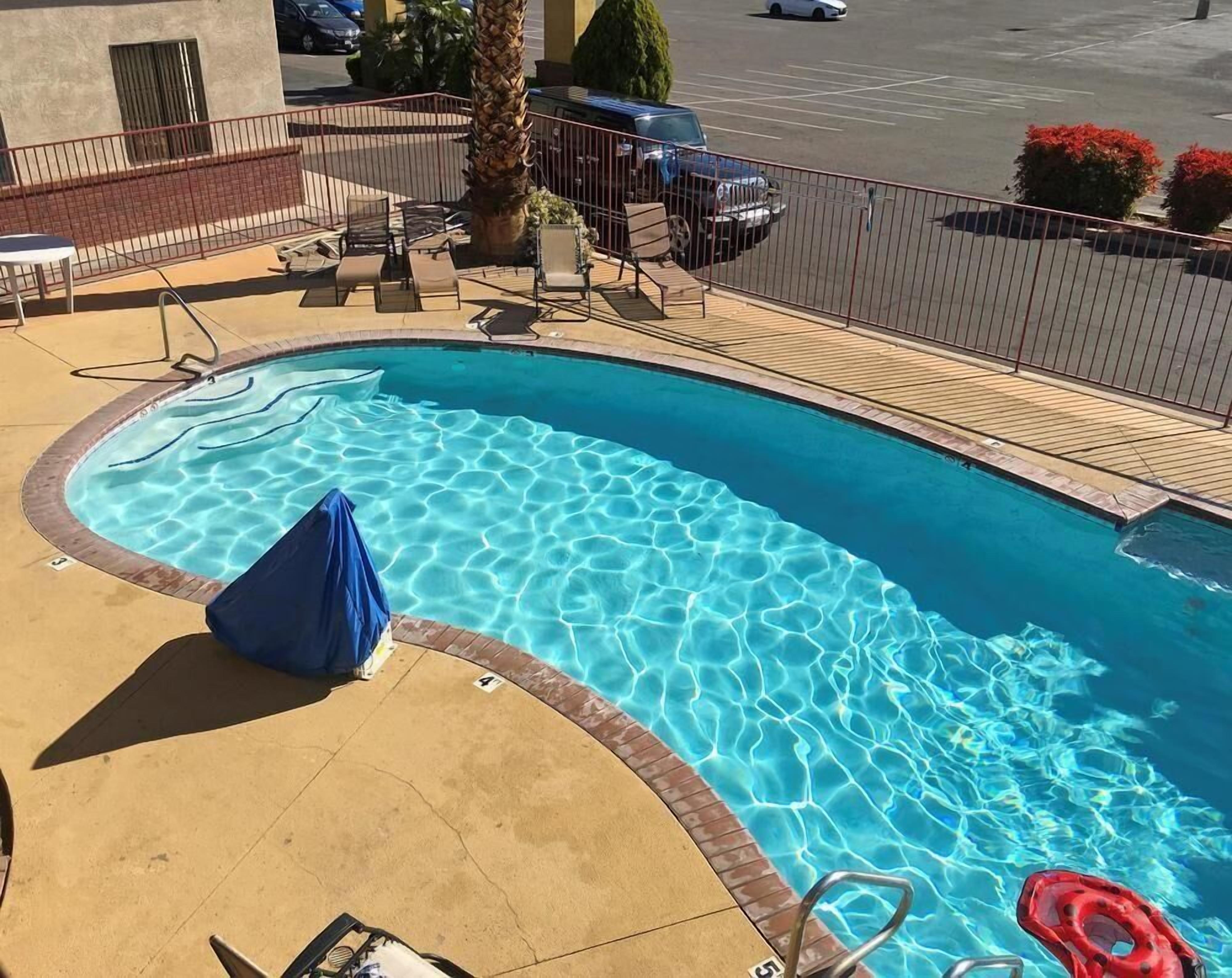 Blick von der Unterkunft