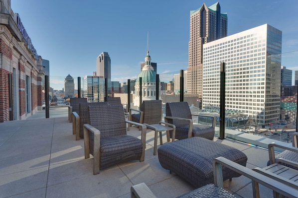 Terrasse sur le toit