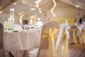Indoor wedding