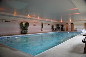 Indoor pool, outdoor pool