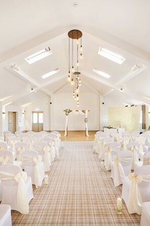 Indoor wedding
