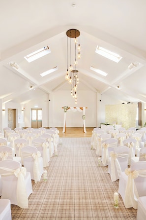 Indoor wedding
