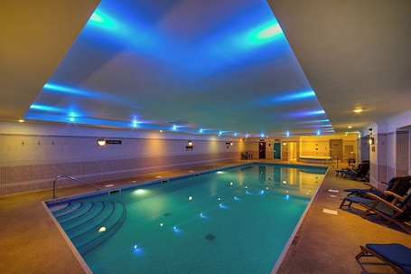Indoor pool, outdoor pool. The Barn Hotel & Spa