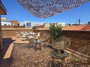 Terrace/patio - Apartamentos G3 Galeón (Madrid)